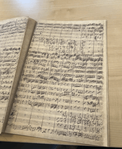 Bach's Manuscript